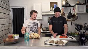 Kitchen counter fun with robby echo and his friends